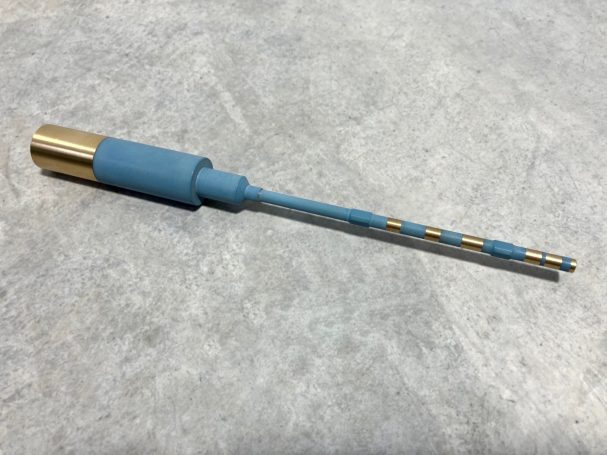diese ECM-Kathode wurde als Drehteil hergestellt.