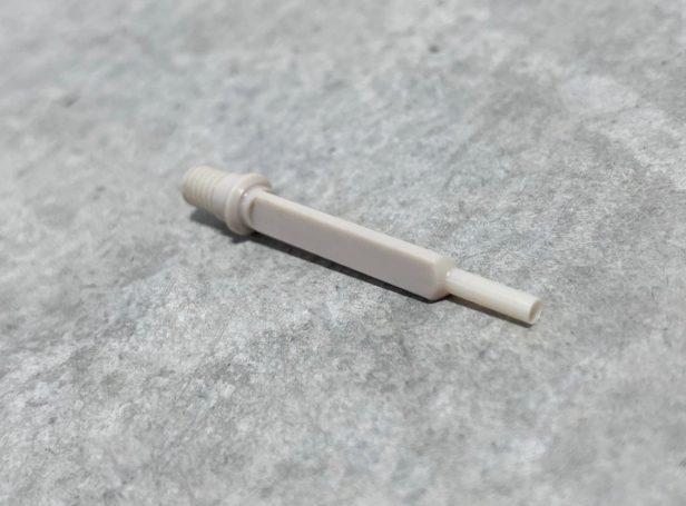 Diese Kathodenhülse wurde auf der CNC gedreht.